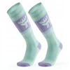 Qunature 037201 ski socks size 37-42 (S/M) - violetinė-žalias