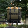 Rockbros W019 Handlebar Bike Bag 13.5-24L - Žalias-Oranžinis