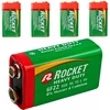 Rocket Rocket 6F22-1AA (9V) Celofana iepakojuma 1gb