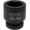 „Rockforce“ smūginis lizdas, 43 mm, 1 colio (6 taškai)