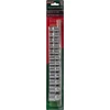 Rockforce Socket rinkinys 12 vnt. 1/2" (6 taškų) (10-19,22,24 mm) ant juostelės