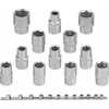 Rockforce Socket rinkinys 12 vnt. 1/2" (6 taškų) (10-19,22,24 mm) ant juostelės