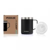Rockland Termo puodelis Camp Mug 0,35 L – nerūdijantis plienas, próżniowy, su dangteliu Tritan, juoda