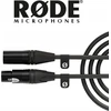 RODE XLR CABLE-3m juodas - XLR/XLR cable