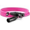 RODE - Kabelis XLR 3m Rožinė rožinis