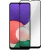 Roger RoGer Full Face 9D Tempered Glass Full Coveraged with Frame Samsung Galaxy A22 4G Juodas