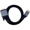 RoGer HD2VGCAB HDMI į VGA kabelis 1,8m / 1080p60Hz / Pilkas