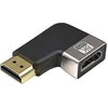 RoGer HDMI 2.1 Adapteris 90° 270° / 8K