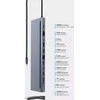 „Roger MST 12in1“ USB-C prijungimo stotelė / replikatorius (RO-DOCK12IN1PD)
