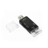 Atminties kortelė „RoGer OTG USB-C/USB/microUSB“ kortelių skaitytuvas TF / SD + USB 2.0
