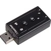 „RoGer“ USB garso plokštė su mikrofono įvestimi, virtuali 7.1