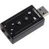 „RoGer“ USB garso plokštė su mikrofono įvestimi, virtuali 7.1