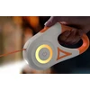 Rojeco Dog automatinis pavadėlis LED 5 m (violetinė)