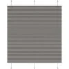 Plisuotas roletas antracitas 120x150 cm audinio plotis 119,4 cm