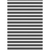 Zebra žaliuzė, juodos spalvos, 155x230 cm, audinys, plotis 150,9 cm, poliesteris