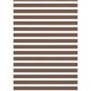 Zebrinės žaliuzės, rudos, 155x200 cm, audinys, plotis 150,9 cm, poliesteris