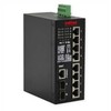 Šakotuvas Switch Roline 10-portowy gigabitowy (8x RJ45+2x SFP) Layer2 PoE+ Smart Managed, 240W (21.13.1131)