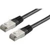 XtendLan pataisomasis kabelis Cat5E, FTP - 2m, juodas