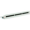 Roline Patch panel Cat.6 (Class E) 19, 24 porty pilka