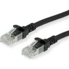 „Roline Patchcable“ – RJ45-3m – UTP – CAT 6a – be halogenų, suvyta – juoda (21.15.2753)