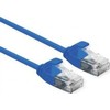 Roline Patchcord ROLINE duomenų centras UTP kat. 6A (EA klasė), LSOH, plonas, mėlynas, 0,3 m
