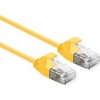 Roline Patchcord ROLINE duomenų centras UTP kat. 6A (EA klasė), LSOH, plonas, geltonas, 0,15 m