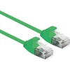 Roline Patchcord ROLINE duomenų centras UTP kat. 6A (EA klasė), LSOH, plonas, žalias, 5 m