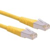 Roline PatchCord, S/FTP, Cat.6, 1,5 m, geltona (21.15.0825)