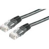 Roline PatchCord, UTP, Kat. 5e, 2m, juoda (21.15.0545)