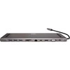 Roline prijungimo stotis ROLINE kelių prievadų prijungimo stotis USB 3.2 Gen 2 Type C, 4K HDMI/Mini DP, VGA, USB, Kaartlezer, PD, LAN, Audio