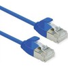 Roline ROLINE F/UTP DataCenter Patch Cord Cat.6A (EA klasė), LSOH, labai plonas, mėlynas, 5 m