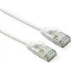 Roline ROLINE F/UTP DataCenter Patchkabel Cat.6A (EA klasė), LSOH, extra dun, wit, 0,3 m