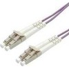 Roline LWL- Cable 50/125µm OM4, LC/LC, violet 0,5m (21.15.8750) (JAB-1242051)