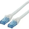 Roline ROLINE - Moč- kabelis - RJ-45 (M) - RJ-45 (M) - 30 cm - UTP - CAT 6A - be halogenų, formos, suvyta - balta (21.15.2987)