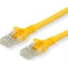 Roline ROLINE – Patch – Kabelis – RJ- 45 (M) iki RJ- 45 (M) – 1,5 m – UTP – CAT 6a – Be halogenų, formos, suvytas – geltonas (21.15.2724)