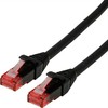 Roline ROLINE - Komutacinis kabelis - RJ-45 (M) į RJ-45 (M) - 5 m - UTP - CAT 6 - be halogenų, formuotas, daugiagyslis - juodas (21.15.2555)