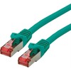 Roline ROLINE – Patch – Kabelis – RJ- 45 (M) iki RJ- 45 (M) – 2 m – SFTP, PiMF – CAT 6 – be halogenų, formos, suvytas – žalias (21.15.2632)