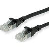 Roline ROLINE – Patch – Kabelis – RJ- 45 (M) iki RJ- 45 (M) – 7,5 m – UTP – CAT 6a – Be halogenų, formos, suvytas – juodas (21.15.2756)