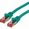 Roline ROLINE – Patch – kabelis – RJ- 45 (M) iki RJ- 45 (M) – 1,5 m – SFTP, PiMF – CAT 6 – be halogenų, formos, suvytas – žalias (21.15.2634)
