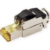 Roline ROLINE RJ45 lauko montuojama jungtis, kat. 6A (EA klasė), STP, sidabrinė