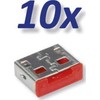 Roline ROLINE USB-A prievado užraktas / blokatorius 10x USB dla 11.02.8330