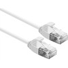 Roline ROLINE UTP PatchCord Cat6a. LSOH plonas. Balta 1,0m