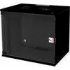 Roline sieninis laikiklis Basic 48,26 cm 19" 7U 540x400 WxD juodas