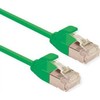 Roline ROLINE Žalias F/UTP DataCenter Patch Cord Cat.6A (EA klasė), LSOH, labai plonas, žalias, 3 m