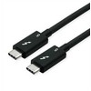 USB kabelis Roline USB-C - USB-C 1 m juodas (11.02.9112)