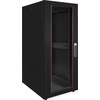 ROLINE tinklo spintelė Basic 48,26 cm 19 colių 26U 600x800 WxD stiklinės durys juodos