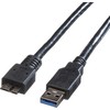 Roline USB-A USB laidas – 3 m juodas (JAB-2198245)