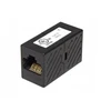 Roline RJ-45 modulinė jungtis, kat. 6 (E klasė), UTP, juodos, 25 vnt. (21.17.3113)