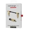 Rollingsquare Kabelis USB inCharge X 7 cm 100 W USB-C/Lightning/M.USB Kremas (X03WR)