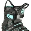 Riedučiai NA14217 Juodas-MINT SIZE 41 IN-LINE SKATES NILS EXTREME